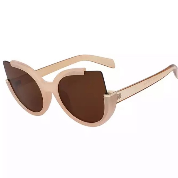 Accessories - 🎈SEMI-RIMLESS CAT EYE SUNGLASSES